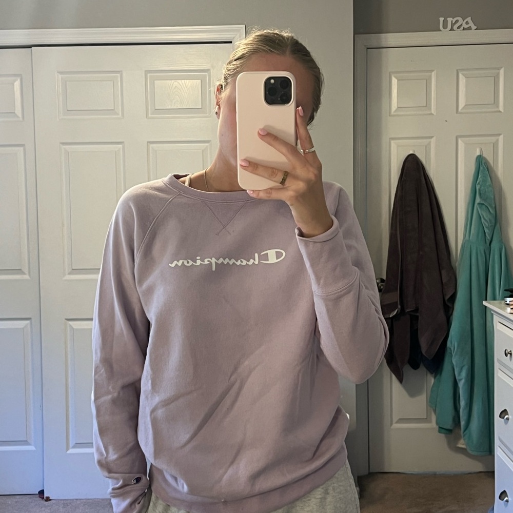Champion Lavender Crew Neck